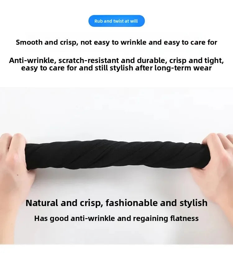 High Waist Wide Leg Straight Casual Pants Spring New Style Women's Suit Pants Floor Length Trousers Comfortable Fit Long Trouser Hussaynce