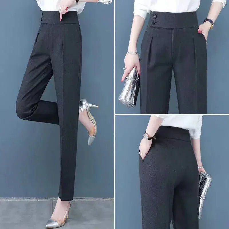 Fall Winter Thicken Loose Harem Pants Women Casual High Waist Plus Velvet Pantalones Snow Wear Warm Plush Ankle Length Calca New Hussaynce