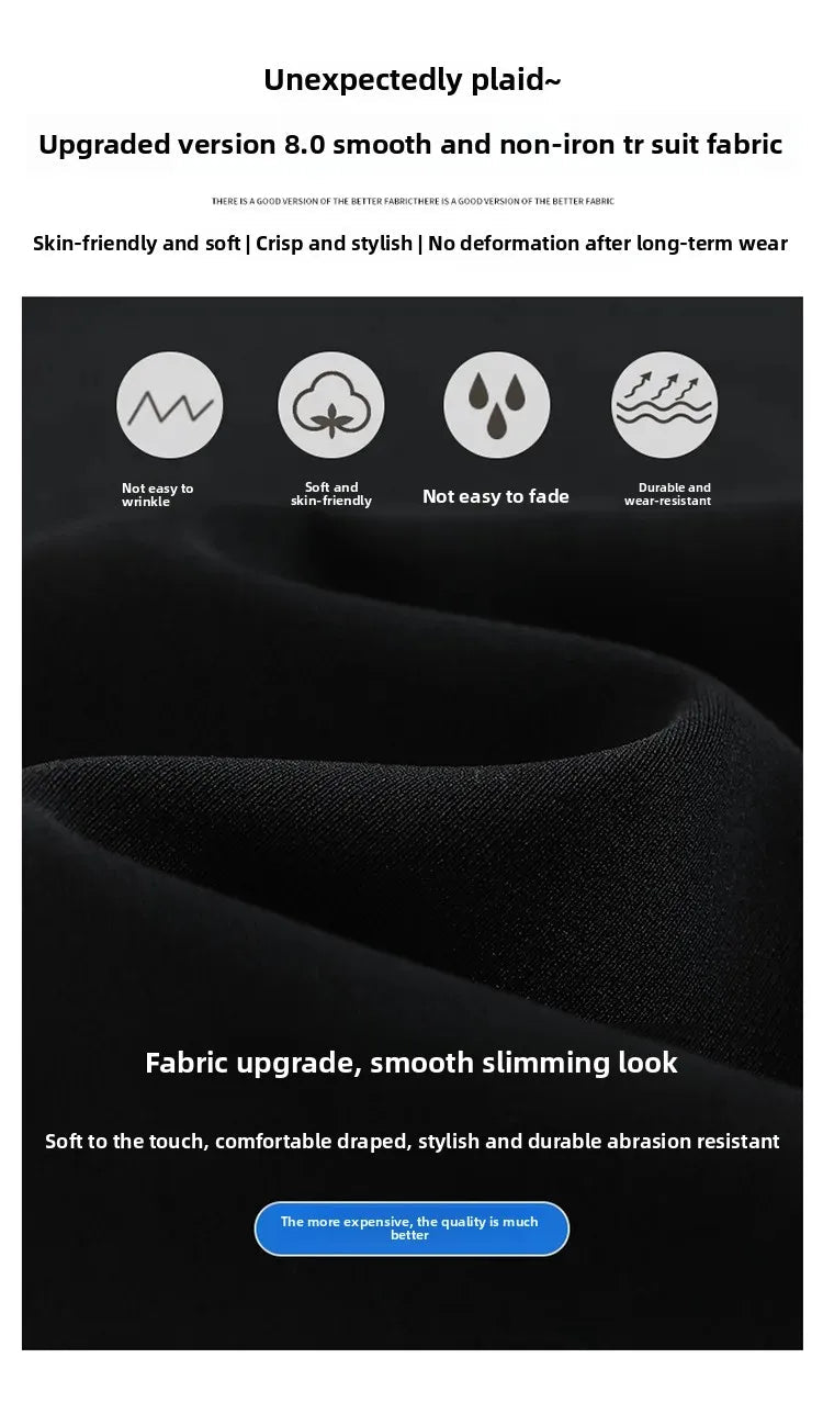High Waist Wide Leg Straight Casual Pants Spring New Style Women's Suit Pants Floor Length Trousers Comfortable Fit Long Trouser Hussaynce
