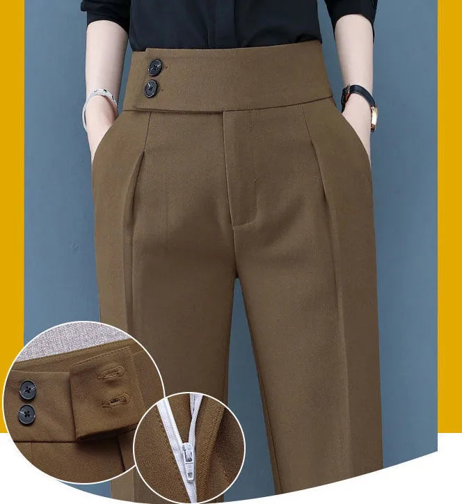 Fall Winter Thicken Loose Harem Pants Women Casual High Waist Plus Velvet Pantalones Snow Wear Warm Plush Ankle Length Calca New Hussaynce